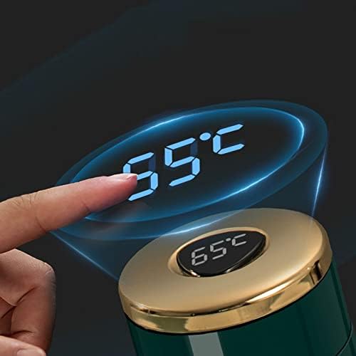 Zhuhw Smart TherchOs flatter temperatura 326 Nehrđajući čelik vakuumska tikvica Vodootporna kriglica za kavu