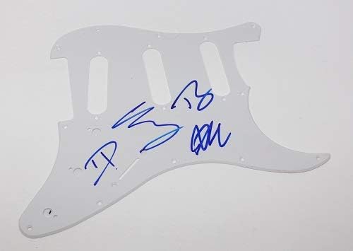 Imagine Dragons Evolve Group Band Potpisan Autogramom Fender Stratocaster Električna Gitara Pickguard