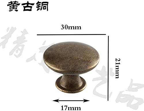 Jingmao -179 Jednostavna glupa crna rupa jedno zrna mala ručka ormarića ručka vrata kružna ravna glava šuplja