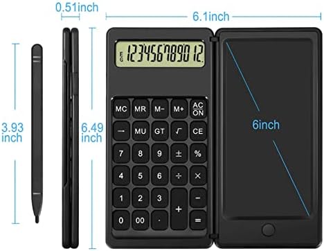 Kvalutni kalkulator sa 6 inčnim LCD tabletom Digitalni jastuk za crtanje Stylus olovka brisanje dugmeta za