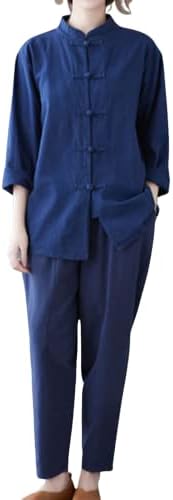 Moonetto Žene Kineske tradicionalne Tai Chi uniforme Kung Fu Odjeća borilačke vježbe Cotton Wing Chun Tang odjeća