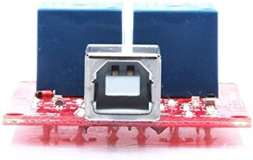 KNACRO SRD-05VDC-SL-C 2-Smjerni 5V Relejni modul besplatan drajver USB Kontrolni prekidač PC Inteligentna