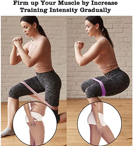 Trake za otpor za vježbanje žena, elastične trake za vježbanje zadnjice i nogu, otporne trake
