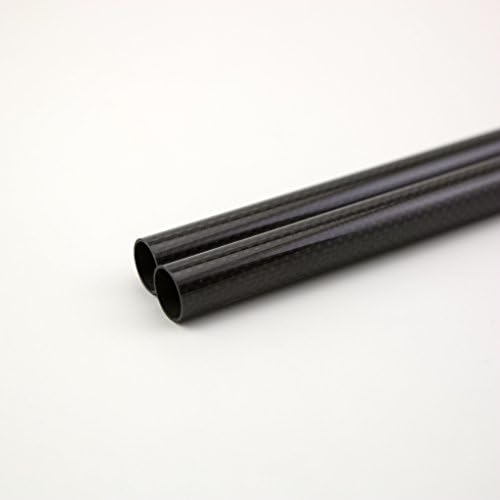 Shina 3k Roll umotana 18mm cijev od karbonskih vlakana 17mm x 18mm x 500mm sjajna za RC Quad
