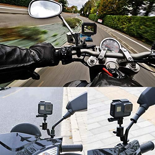 PCTC motocikl za motocikl nosač za montiranje 360 ​​stupnjeva za učvršćivanje rotacije za GoPro