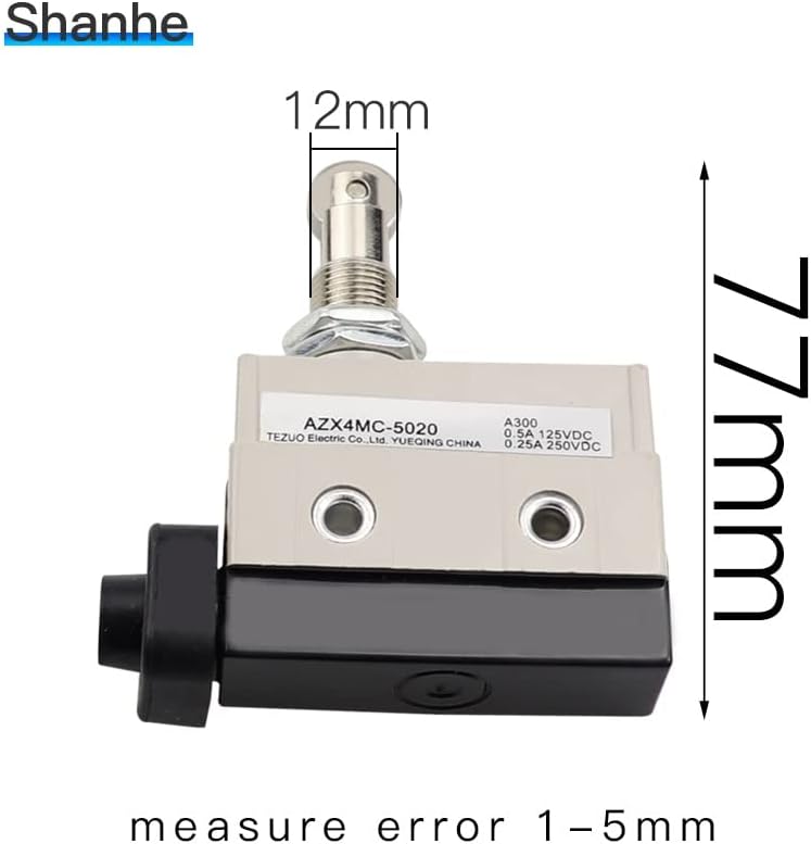 Azx4mc-5020 micro switch resetovanje graničnog prekidača za putovanja / trenutni srebrni kontakt