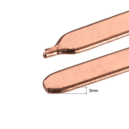 PATIKIL Flat Copper Pipe Heatsink 180mm x 11mm x 3mm sa termalnom tečnošću unutra
