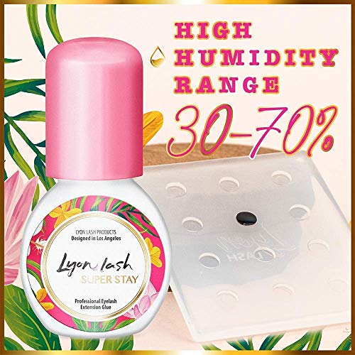 Lyon Lash Super Stil za ljepilo 5ml i Gel Remover 15ml paket | Proširenje trepavica i zalihe sredstva za