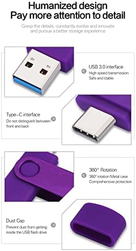64GB USB 3.0 Tip C USB Flash Drive OTG olovka Pogon USB stick 2 u 1 Brzi Pendrive 64GB