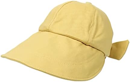 Šetičarska šešica za žene za žene Djevojke široki rub ljetni sunčani šešir Slatki Ponytail Fishman Hat