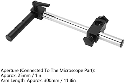 25mm Podesivi držač mikroskopa Nosač nosača podešen gore-dolje nosač mikroskopa stalak za kameru za