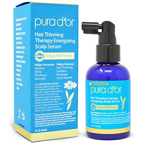 PURA D'OR Scalp Therapy energizirajući serum za vlasište Revitalizator sa arganovim uljem, biotinom,