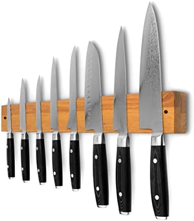 Nož Magnetic Strip, Magnetic Nož držač za zid, snažan drva vješalica nož Bar za kuhinjske noževe & Alati