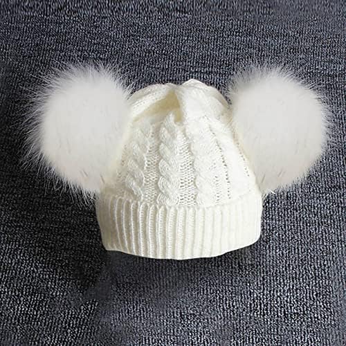Baby Sub Hat Ball Držite toplo pletenje zimske kapu za djecu dječje hiarball vunene komiče djece šešir
