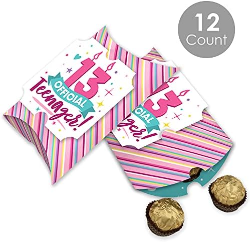 Velika tačka sreće djevojke 13. rođendana - Favoriti poklon kutije - službeni tinejdžerski rođendanski