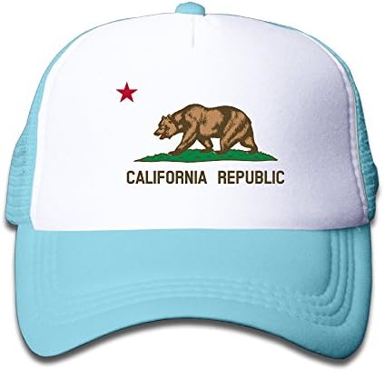 Animalia Cica Clipart Zastava California Bear Star Slatka djeca Snapback Hats Cool Trucker Hats