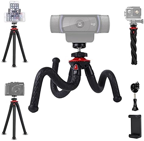 Mini Stativ za kameru / telefon/web kameru, NexiGo Fleksibilno postolje za stativ kamere, kompatibilno