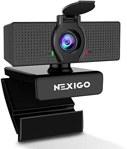 NexiGo N60 1080p Web kamera, HD web kamera sa mikrofonom & amp; poklopac za privatnost, USB kompjuterska