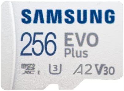 Samsung 256GB Micro SDXC EVO Plus memorijska kartica sa adapterom radi sa Samsung A22, A03 jezgro,
