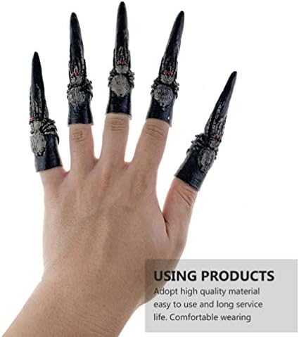 KESYOOOO HALLOWEEN kostimi 2 Set Halloween Witch prsti veštica vampir prst kostim PROP HALLWEEN