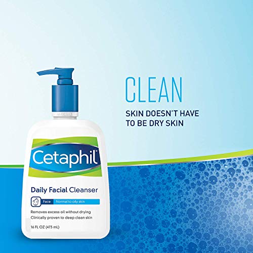 CETAPHIL Dnevni čišćenje lica, normalan do masne kože, 16 fl oz