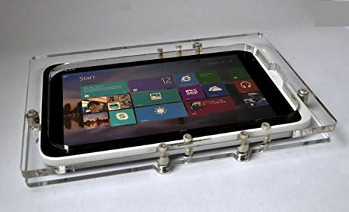 Tabcare kompatibilan Acer Iconia W3 8 Tablet VESA montira akrilno sigurnosno kućište za poz, Kiosk, prikaz trgovine