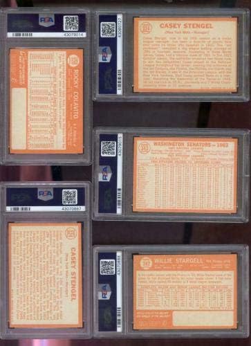 1964 TOPPS 320 Rocky Colavito Athletics Mint PSA 9 Ocjenjivo bejzbol kartica - Bejzbol kartice u obliku