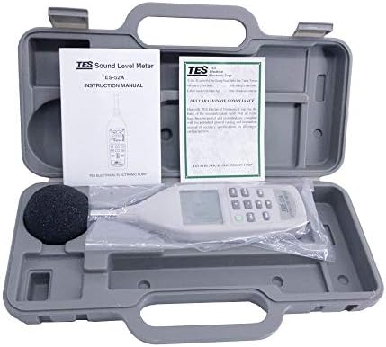Raesung TES-52AA digitalni merač nivoa zvuka prijenosni ručni šum 26DB do 130dB TES52AA Prijenosni