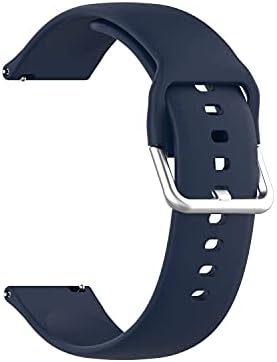 Bands kompatibilni sa LetsFit IW1 EW1 Smart Watch Band 22mm Podesivi brzo oslobađanje Mekani silikonski vodootporni
