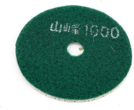 X-DREE Zelena Siva granulacija 100 3 prečnik brusilice za poliranje kamena Mermerna podloga za poliranje(Zelena