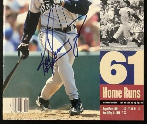 Ken Griffey Jr potpisan Sports Illustrated 6 / 6 / 94 bez etiketa Reds Bejzbol Auto JSA-potpisani MLB