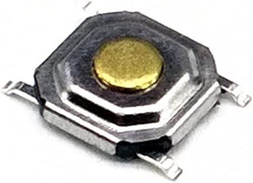 Shubiao Micro prekidači 12V 5.2 * 5.2 * 1.5 mm 12v 0,5 A 4-pinski prekidač sa dugmetom metalni taktilni