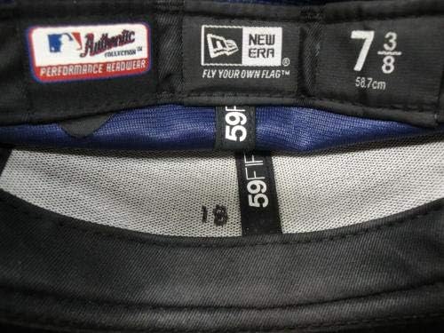 18 L.A. Dodgers Game Polovna službena MLB bejzbol kapa Šešir veličine 7 3/8 Pokazuje - igra Polovni