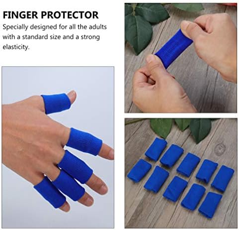 Doitool thumb udlaga za palac 20kom štitnici za rukave za prste, sportski elastični rukavi za prste, podrška