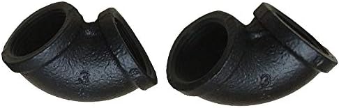 DIYHD 37 Stropni nosač crne police 2 para u obliku nosača za punjenje za kuhinju sa drvenim dasama