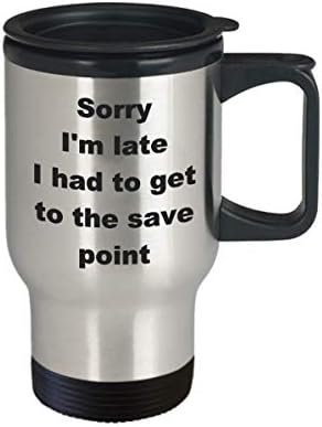 Video igre Travel Milica - smiješna sarkastična nehrđajućeg čelika Novelty Coffee Idea Cup čaša