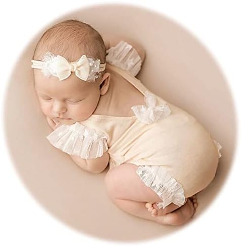Zeroest baby fotografija rekvizita čipka šešira Outfit Newbornorođene fotografije Outfits Heboin Girl fotografije Kostim set