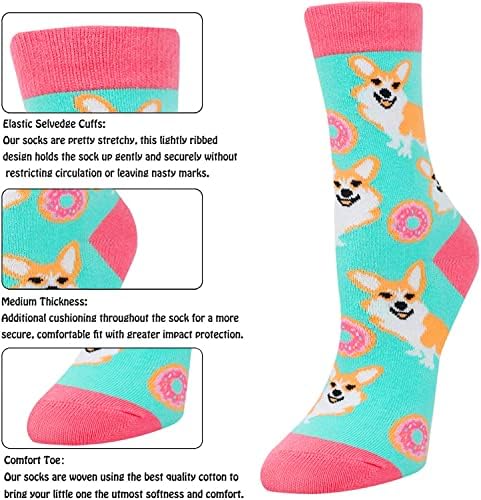 Zmart Djevojke Čarape Smiješne Čarape Za Djecu Jednorog Čarape Životinjske Čarape Djevojke Slatka Kutija