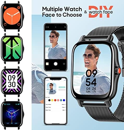 ZKCreation Smart Watch Fitness Tracker za Android iOS telefone SmartWatch sa punjačem za sat