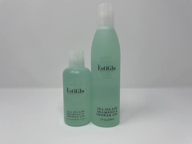 EstiGlo-Sea šampon gel za tuširanje Bundle sa Supracor rukavicom za kupanje - šampon, Gel za kupanje