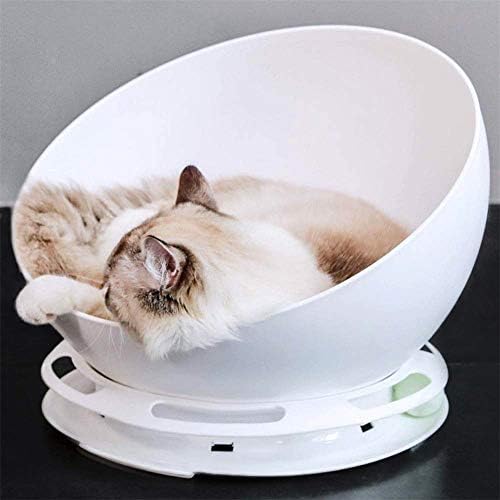N / c igračka gnijezdo sa gramofon, mačka rotirajući krevet, 2-u-1 mačka krevet kupola gnijezdo,