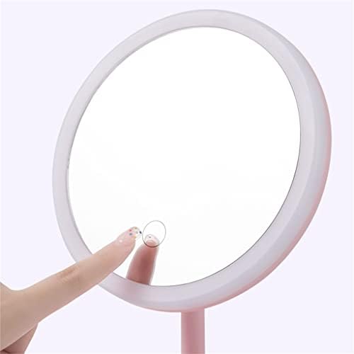 WYFDP LED svjetlo ogledalo za šminkanje LED ogledalo za lice podesivo na dodir Dimmer USB Led toaletno
