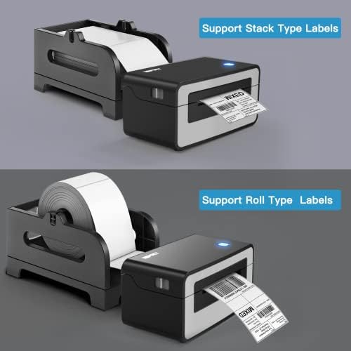 iDPRT štampač etiketa, štampač termalnih etiketa za otpremne pakete, 203dpi desktop Label Maker, pogodan za slanje,