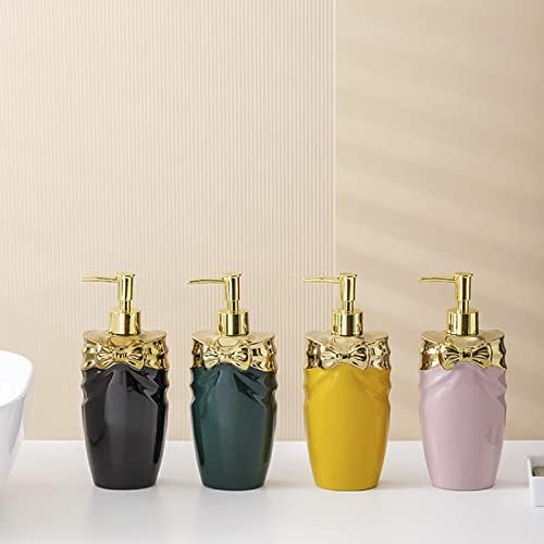 Dispenzer za ručno sapun za kupaonicu sa zlatnim pumpom Keramička sapuna sa sapunom sa bocom sa kravatom