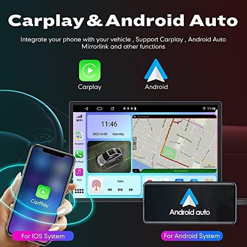 WoStoke 13.1 Android radio Carplay i Android Auto Autoradio navigacija Auto seteri igrač GPS