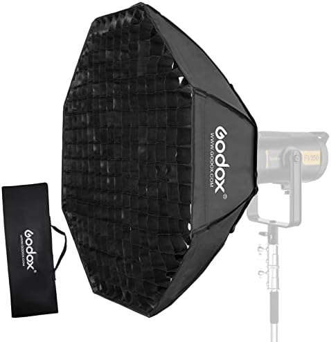 Godox Octagon Softbox 47 120cm Bowens Mount i Honeycomb Grid SoftBox za Monolight Photo Studio