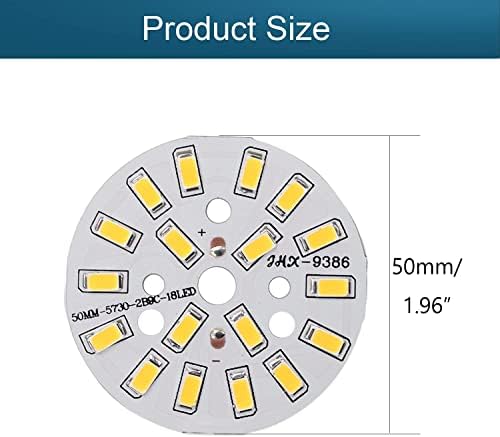 Utoolmart LED sijalica sa čipom, 5730 300mA 9W površinski montirana sijalica sa modulom, 120lm Svjetlina