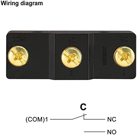 Baomain Micro Switch klip s tankim pritiskom AC 250V 15a vijčani terminali sa poklopcem