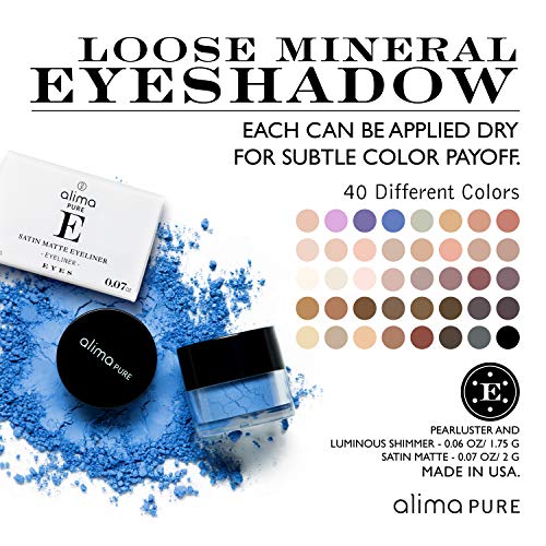 Alima Pure labavo mineralno sjenilo, ružičasto sjenilo, mineralna šminka, ženska šminka za oči, mat