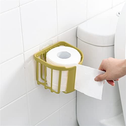 DINGZZ bez Punch-A toaletni papir polica za kupatilo kuhinjska kutija za maramice zidna ljepljiva